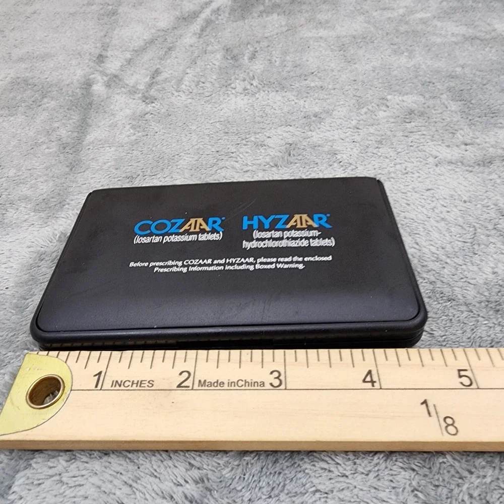 Cozaar Hyzaar Black Pocket Calculator Pharmaceutical Drug Rep Promo Advert‎